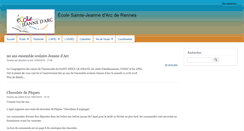 Desktop Screenshot of ecole-ja-rennes.fr